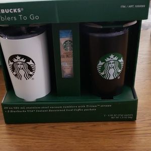 Starbucks duo cups